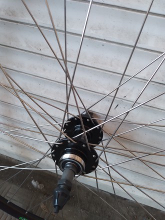 Вело колесо заднее 26 28 29 дюймов на двойном ободе под трещотку под диск под эк. . фото 6