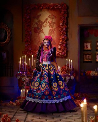 
	
	Барбі святкує Día De Muertos 2022 з колекційною лялькою, яка вшановує традиц. . фото 4