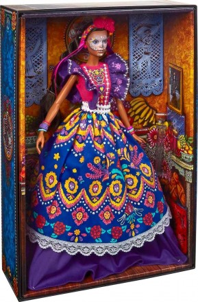 
	
	Барбі святкує Día De Muertos 2022 з колекційною лялькою, яка вшановує традиц. . фото 9