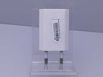 Мережевий адаптер Apple A1400. Зарядний пристрій Apple європейського типу для iP. . фото 2