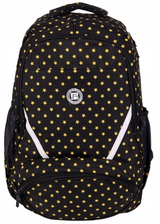 
Молодежный рюкзак Paso 18L черный со звездами Этот рюкзак идеально соответствуе. . фото 3
