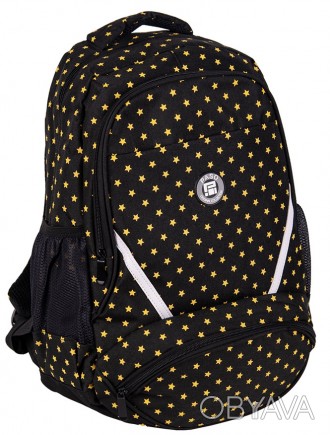 
Молодежный рюкзак Paso 18L черный со звездами Этот рюкзак идеально соответствуе. . фото 1