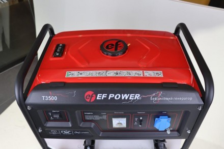  
Бензиновый генератор EF-POWER Т3500
Бензиновый генератор EF-POWER Т3500 – это . . фото 2