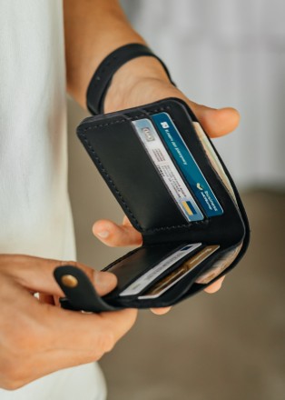 Шкіряний гаманець з колекції ALLURE - надійний та стильний аксесуар на кожен ден. . фото 5