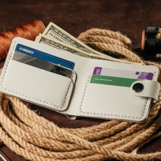 Шкіряний гаманець з колекції ALLURE - надійний та стильний аксесуар на кожен ден. . фото 3