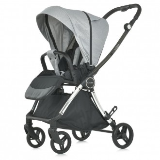 Коляска прогулочная El Camino Versa Melange Gray ME-1078-Melange-Gray серая. Киев. фото 1 Коляска прогулочная El Camino Versa Melange Gray ME-1078-Melange-Gray серая. Киев. фото 1
