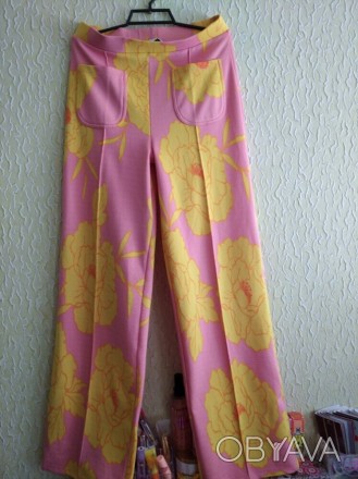 Плотные широкие штаны брюки палаццо, р.М, Zara, Турция .
Состояние - идеальное . . фото 1