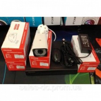 Комплект видеонаблюдения Fosvision FS-6022N50POE 4CH на 4 камеры
● Підтримка ONV. . фото 3