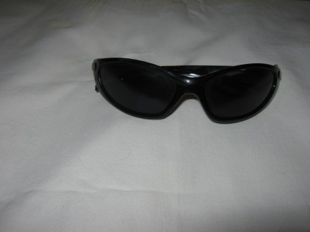 Стильні сонцезахисні підліткові чорні окуляри на хлопчика пластмасові. Лінзи под. . фото 4
