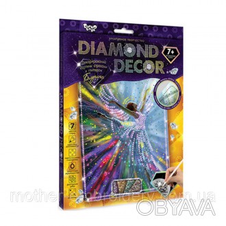 "Diamond Decor" – серия наборов креативного творчества, выполненная в технике де. . фото 1
