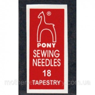 Гобеленові голки (Cross Stitch / Tapestry Needles) мають тупий кінчик та широке . . фото 2