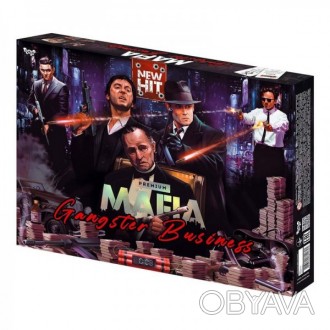 Настільна гра Danko Toys Mafia MAF-03-01U
Кожен учасник грає свою, приховану від. . фото 1