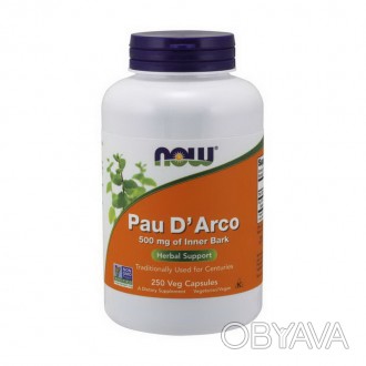 Now Foods Pau D'Arco — это натуральный препарат, также известный как La Pacho и . . фото 1