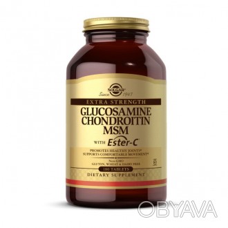 Glucosamine Chondroitin MSM with Ester-C – комплекс с глюкозамином, хондроитином. . фото 1