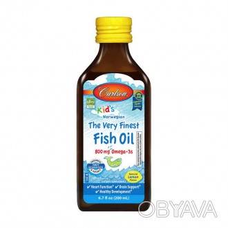 Kid's The Very Finest Fish Oil 800 mg Omega-3s (200 ml, orange)