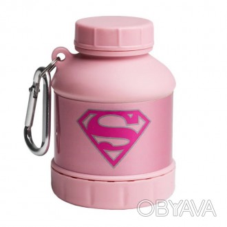 Whey2Go Funnel DC Supergirl — это умный способ носить с собой добавки. Умное хра. . фото 1