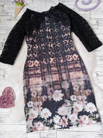 Женское платье Lafaba с принтом леопардовым и цветочным рукава из гипюра
Состоян. . фото 3
