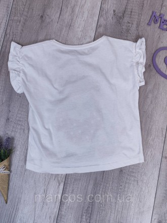 Детская футболка для девочки Sfera белая с принтом
Состояние: б/у, в очень хорош. . фото 7