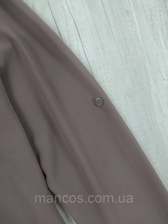Женская коричневая блуза с длинным рукавом 
Состояние: б/у, в очень хорошем сост. . фото 10