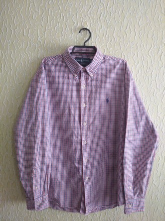 Качественная брендовая мужская рубашка, р.L, Ralph Lauren, Шри-Ланка .
Цвет - к. . фото 2