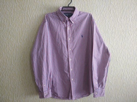 Качественная брендовая мужская рубашка, р.L, Ralph Lauren, Шри-Ланка .
Цвет - к. . фото 8