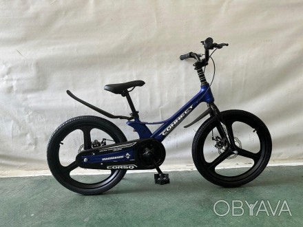 Детский велосипед МАГНИЕВЫЙ MG-20625 на дисках 20 дюймов 
 
 
 
Модель Corso Mag. . фото 1
