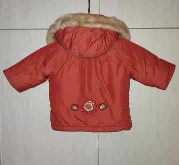 Зимний очень теплый комплект -  куртка и полукомбинезон детский для девочки ( ко. . фото 5