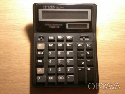 калькулятор сітізен сдц-414.