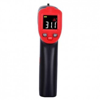 Бесконтактный инфракрасный термометр (пирометр) цв дисплей, -50-600°C, 12:1, EMS. . фото 5