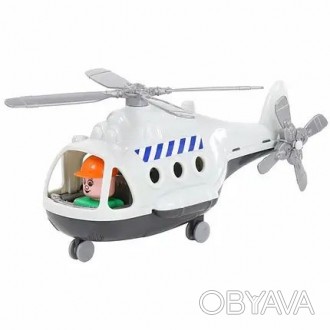 Дитяча іграшка гелікоптер (вертоліт) вантажний (у сіточці) 72498 Розмір 30*22*13. . фото 1