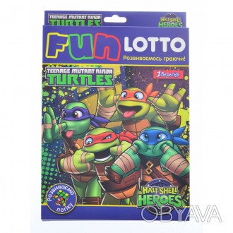 Ігровий набір "Funny loto" "TMNT"Розвивайка «Funny lotto!» — с. . фото 1