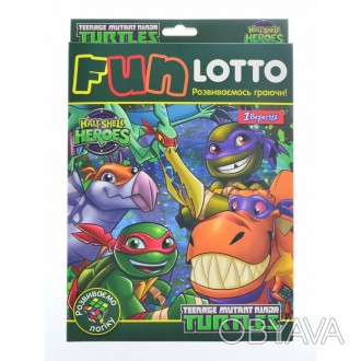Ігровий набір "Funny loto" "TMNT Dino"Розвивайка «Funny lotto!» &mda. . фото 1