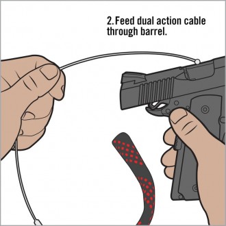Самий простий очищувач ствола в світі!Цільний кабель подвійного дії з інтегрован. . фото 9