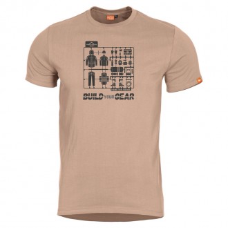 Футболка Pentagon AGERON BUILD YOUR GEAR K09012-BG Large, Хакі (Khaki). Дрогобич. фото 1 Футболка Pentagon AGERON BUILD YOUR GEAR K09012-BG Large, Хакі (Khaki). Дрогобич. фото 1