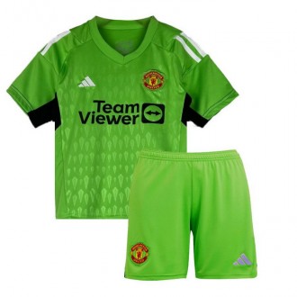Детская футбольная форма Манчестер Юнайтед 2023-2024 Adidas Goalkeeper Green 145. Киев. фото 1 Детская футбольная форма Манчестер Юнайтед 2023-2024 Adidas Goalkeeper Green 145. Киев. фото 1