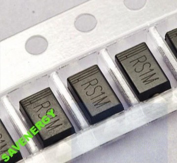  Диод чип RS1M 1А 1000В. Технические характеристики Diode Type: Fast Recovery Re. . фото 3