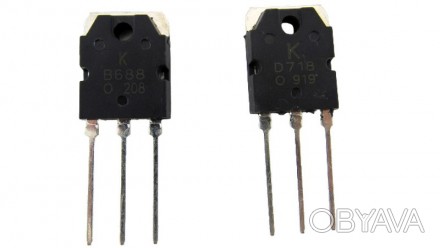  Транзисторная пара 2SD718 2SB688 B688 D718.. . фото 1