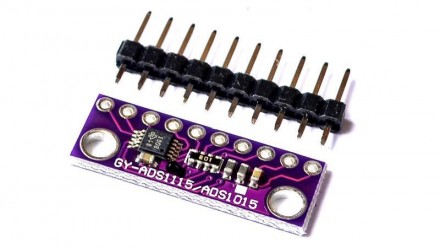 Модуль АЦП ADS1115 16-бит 4 канала I2C АЦП на ADS1115 (16692). Ивано-Франковск. фото 1 Модуль АЦП ADS1115 16-бит 4 канала I2C АЦП на ADS1115 (16692). Ивано-Франковск. фото 1