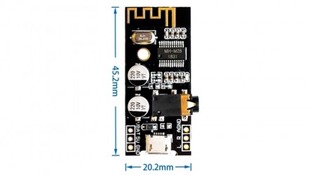  Приемник Bluetooth MH-M28 аудио модуль стерео декодер плата mp3. 
 . . фото 4