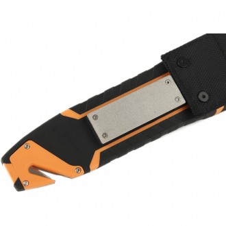 Нож Ganzo G8012V2-OR оранжевый (G8012V2-OR) с паракордом
Описание ножа Ganzo G80. . фото 9