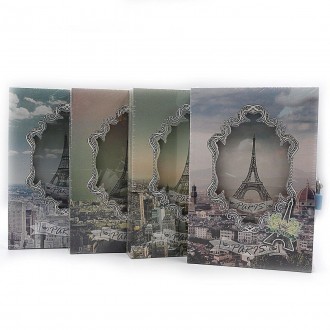 Блокнот в кор.з замочком "Paris" 20,5*14cm 70g 50p mix 4 1шт/пов. Київ. фото 1 Блокнот в кор.з замочком "Paris" 20,5*14cm 70g 50p mix 4 1шт/пов. Київ. фото 1