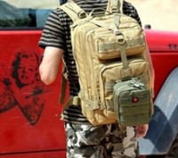 
Армійська аптечка, військова сумка для медикаментів Edibazzar хакі Опис виробу . . фото 5