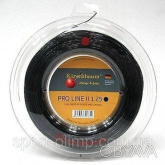 Бабина Kirschbaum Pro Line II black 1,25mm 200m 4035603300642
Теннисная струна K. . фото 1