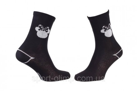 Мультяшні високі шкарпетки з принтом DISNEY MINNIE Shadow Of Minnie'S Head Knot . . фото 2