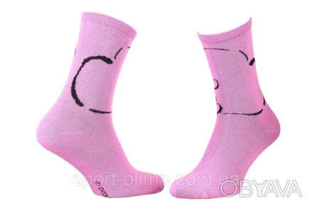 Высокие носки Disney Winnie Serves A Heart 1-pack pink — 13893220-4 c принтом WI. . фото 1