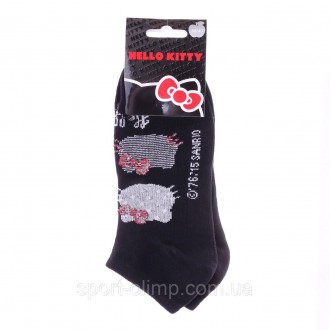 Высокие носки c принтом HELLO KITTY Socks 1-pack black — 13890128-6 гарантируют,. . фото 3