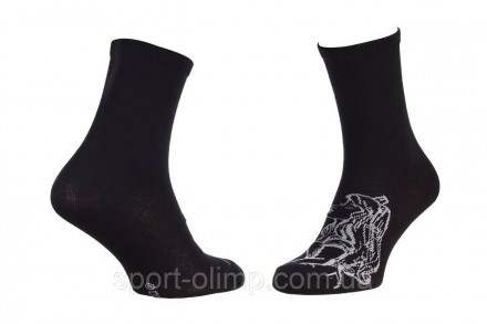 Высокие носки Disney Princess Aurore 1-pack black gray — 13892320-4 c принтом PR. . фото 2