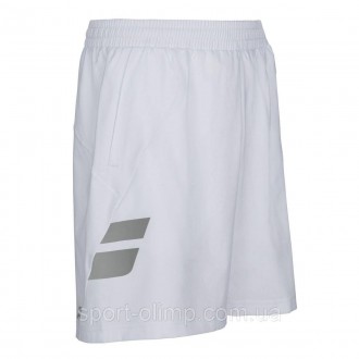 Теннисные шорты для мальчиков Babolat Core Short Boy с эластичным поясом и шнурк. . фото 2