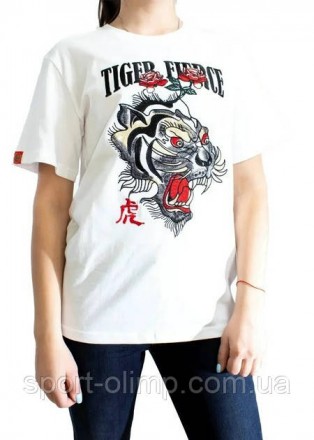 Женская Футболка Tiger Force M White 
Эксклюзивная женскиая футболка для тех, кт. . фото 2
