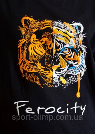 Женская Футболка Wanding Tiger XL Black 
Эксклюзивная женскиая футболка для тех,. . фото 4
